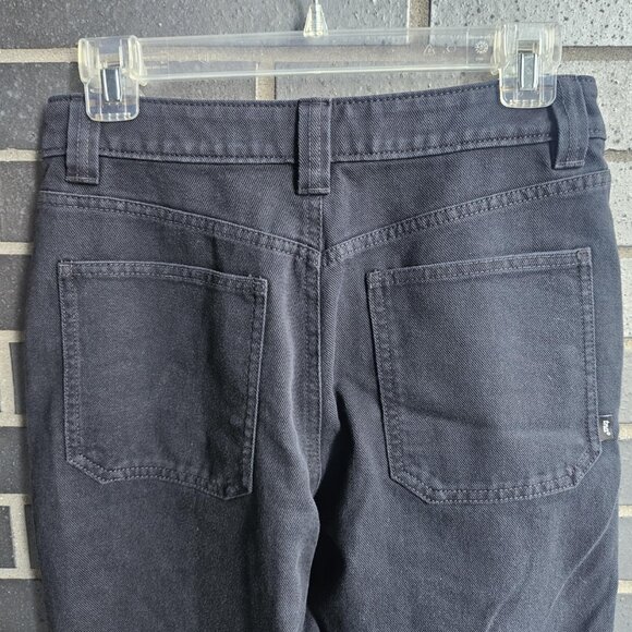 TNA Artizia Black Wide Leg Cotton High Waisted Jeans Size 4 Trendy Neutral - Picture 7 of 16